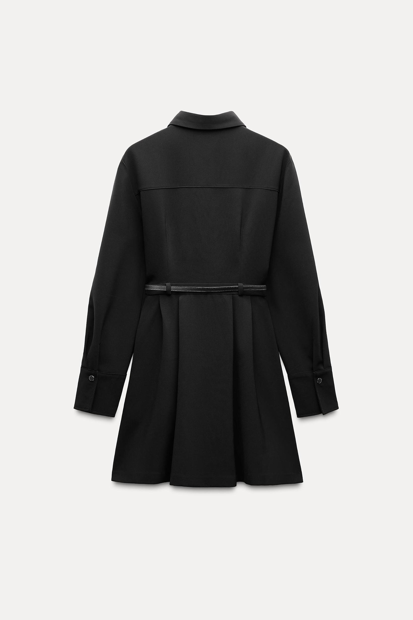 BELTED MINI DRESS Product Image