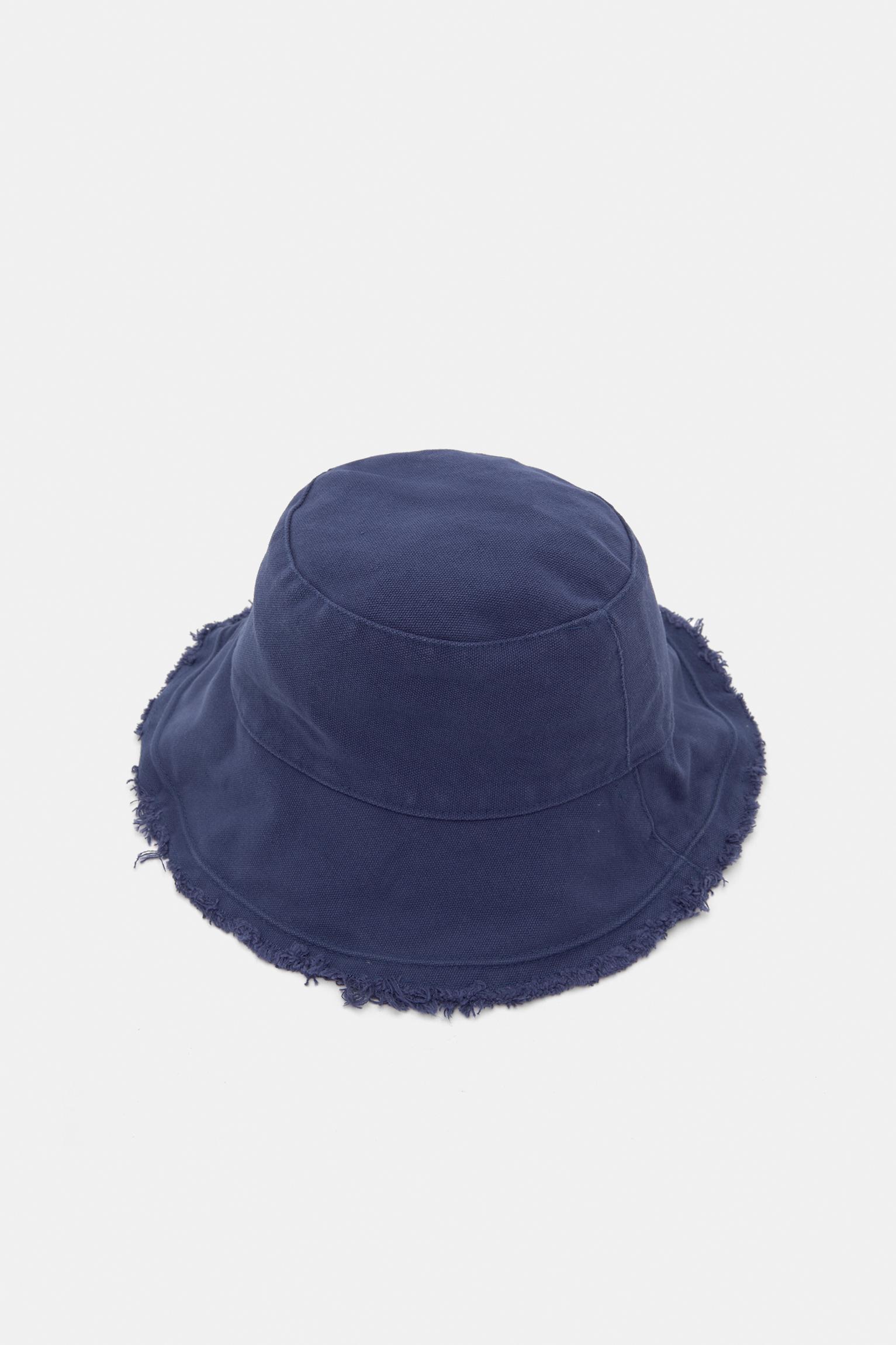 Bucket hat with fringing Product Image
