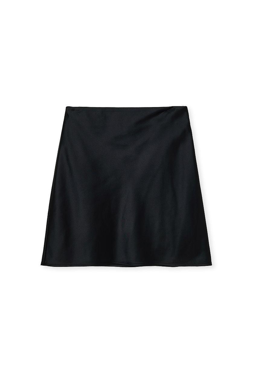 Mini Satin Skirt Product Image