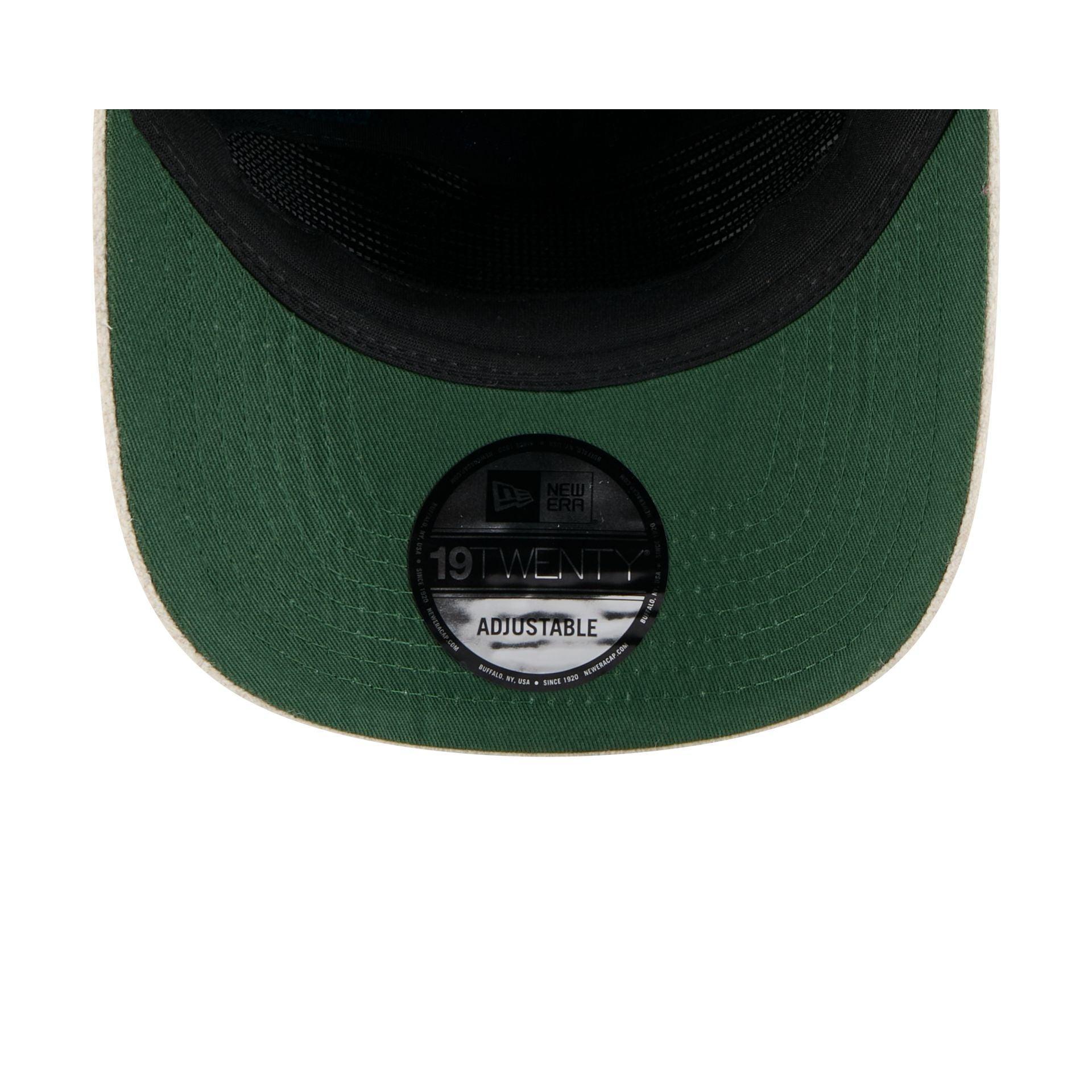 Michigan Wolverines Plaid Letterman 19TWENTY Adjustable Hat Male Product Image