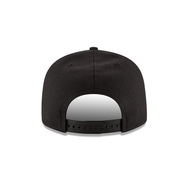 New York Giants Black and White 9FIFTY Snapback Hat Male Product Image