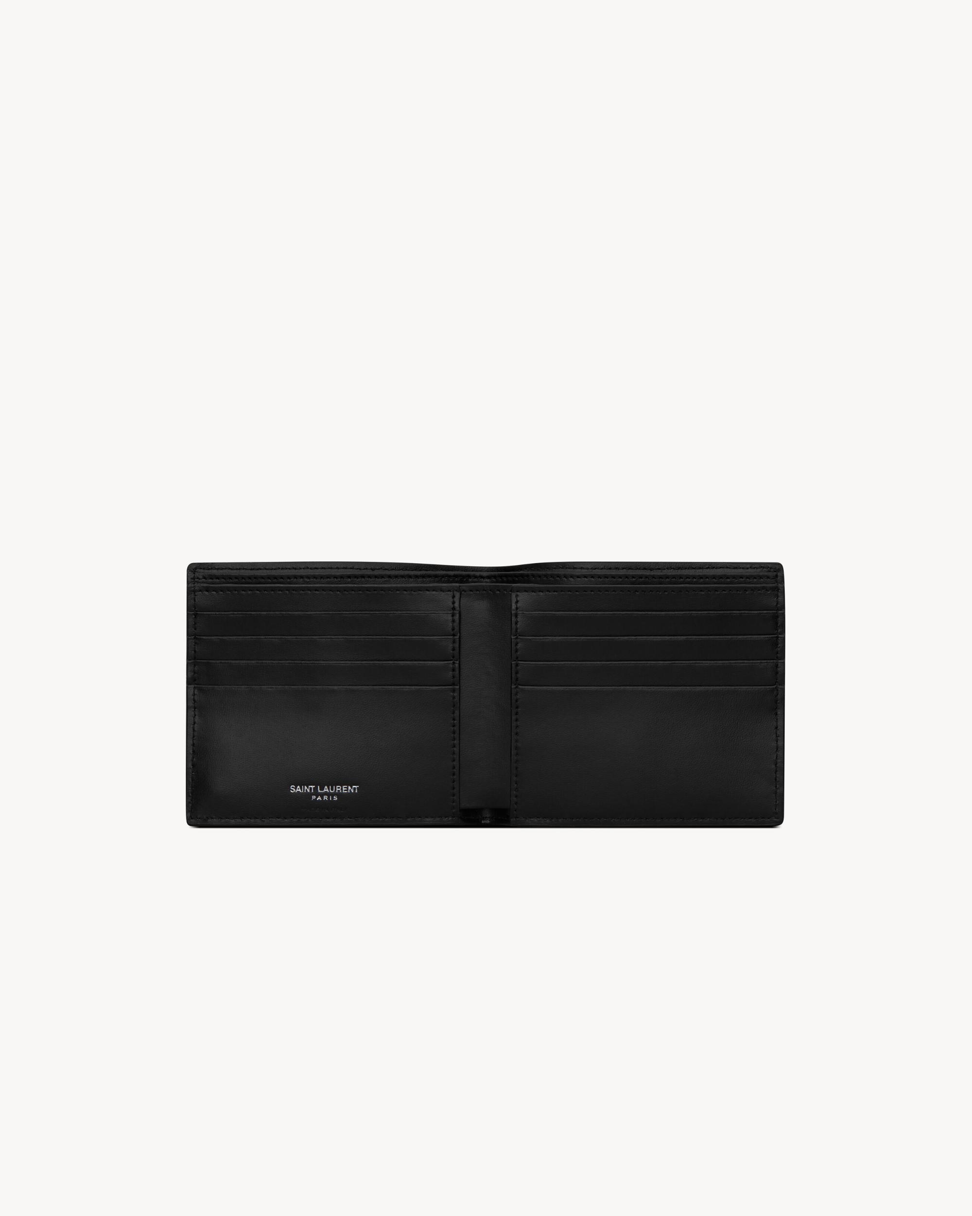 TINY CASSANDRE East/West wallet in matte leather Product Image