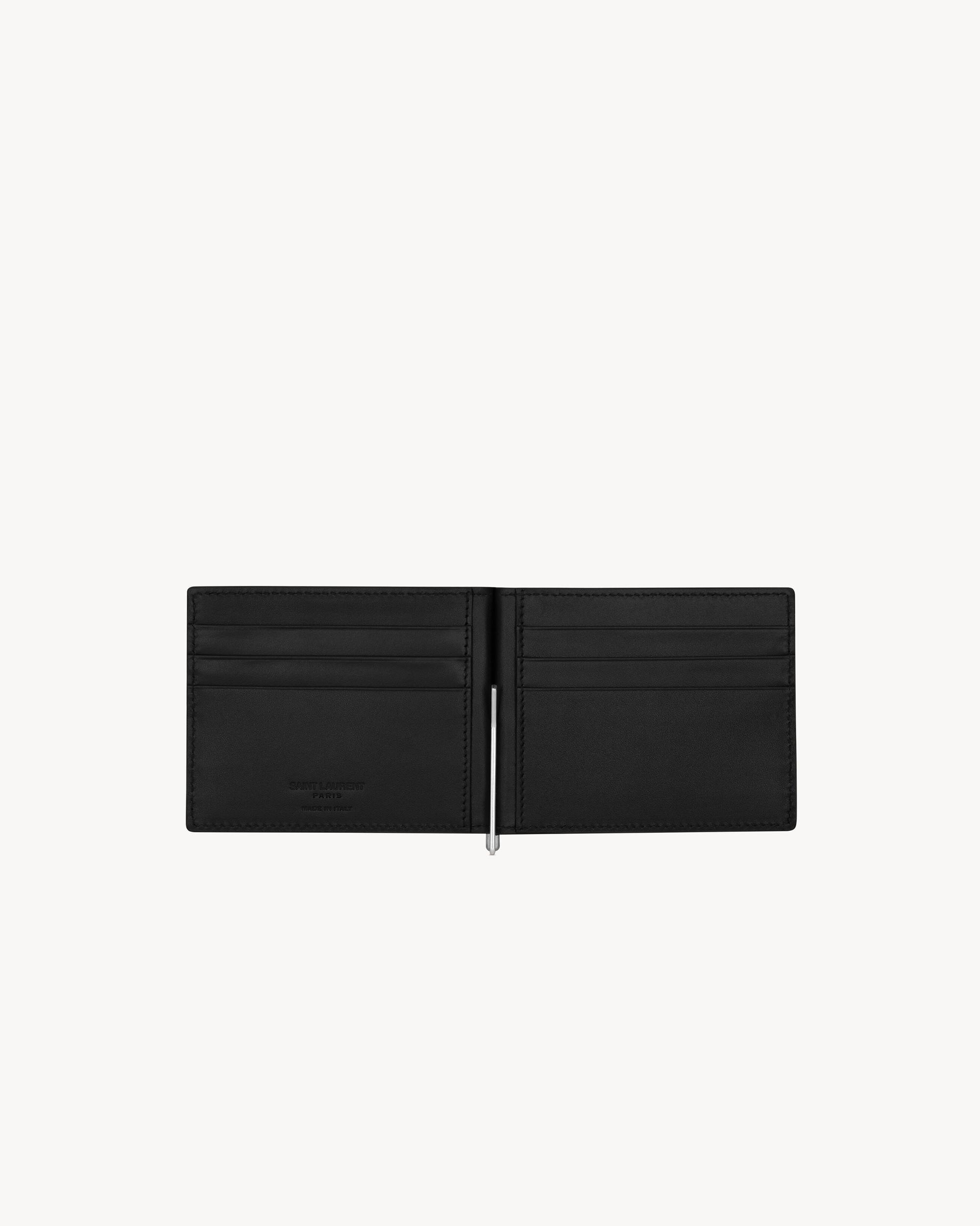 CASSANDRE East/West wallet with coin purse in grain de poudre leather Product Image