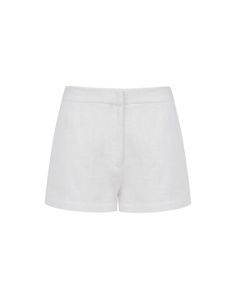 Giu Tailored Shorts - Off White Product Image