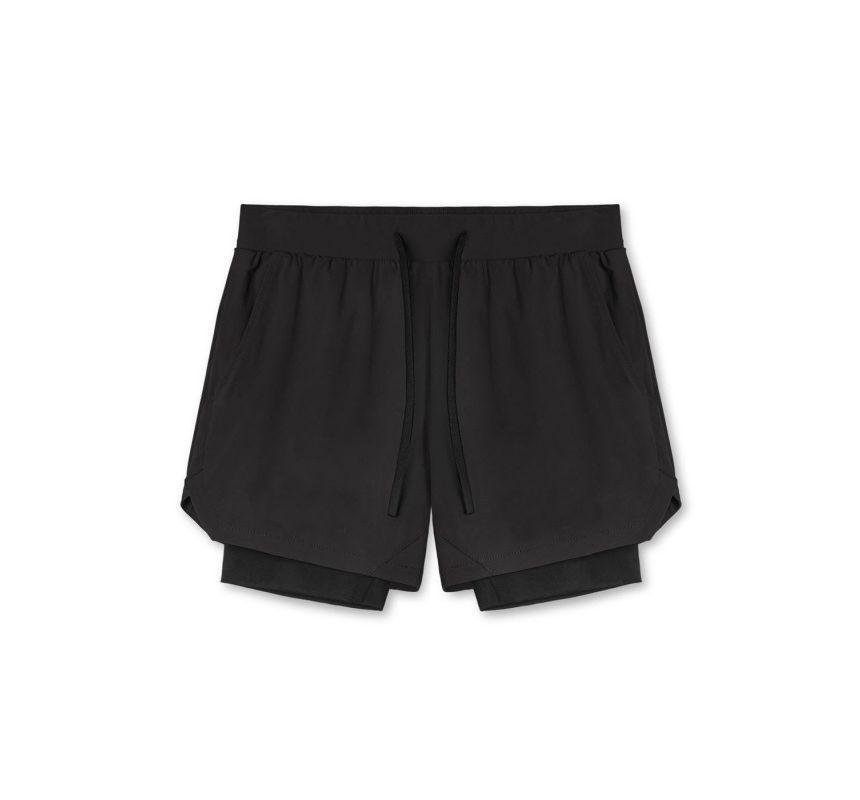 Drawstring Waist Sweat Shorts Product Image
