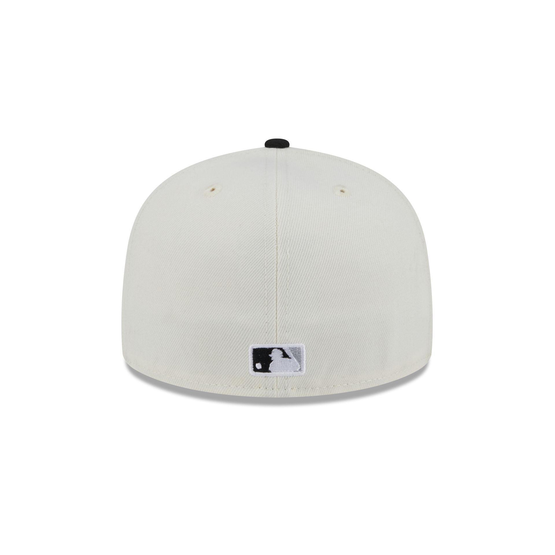 Chicago White Sox Frank Thomas Chrome White 59FIFTY Fitted Hat Male Product Image