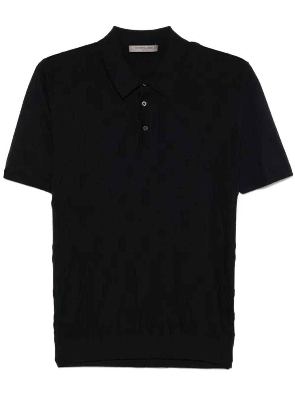 wide-ribbed polo shirt Product Image
