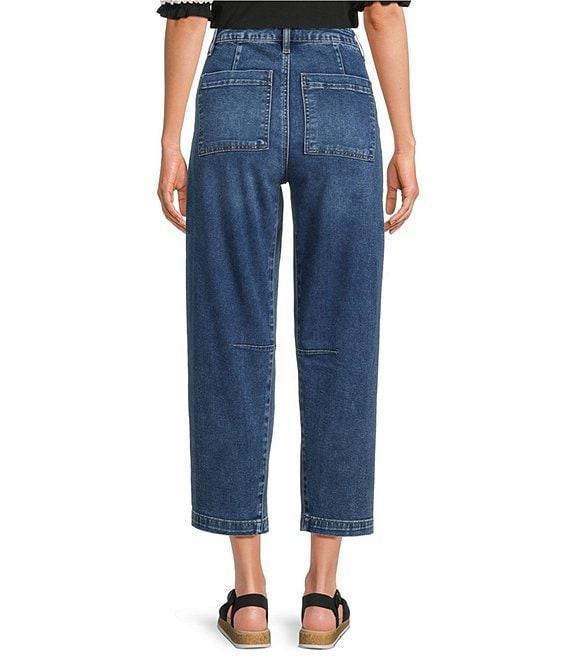 KUT from the Kloth Stretch Denim Ashton High Rise Barrel Jeans Product Image