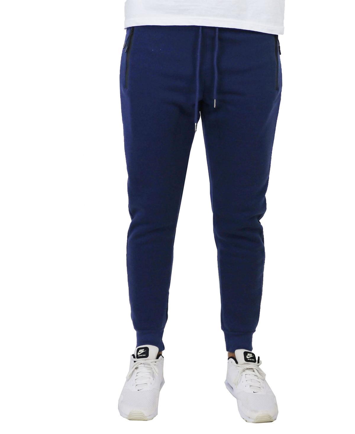 Galaxy By Harvic Mens Pro Star Slim Fit Fleece Lined Jogger Sweatpants Product Image