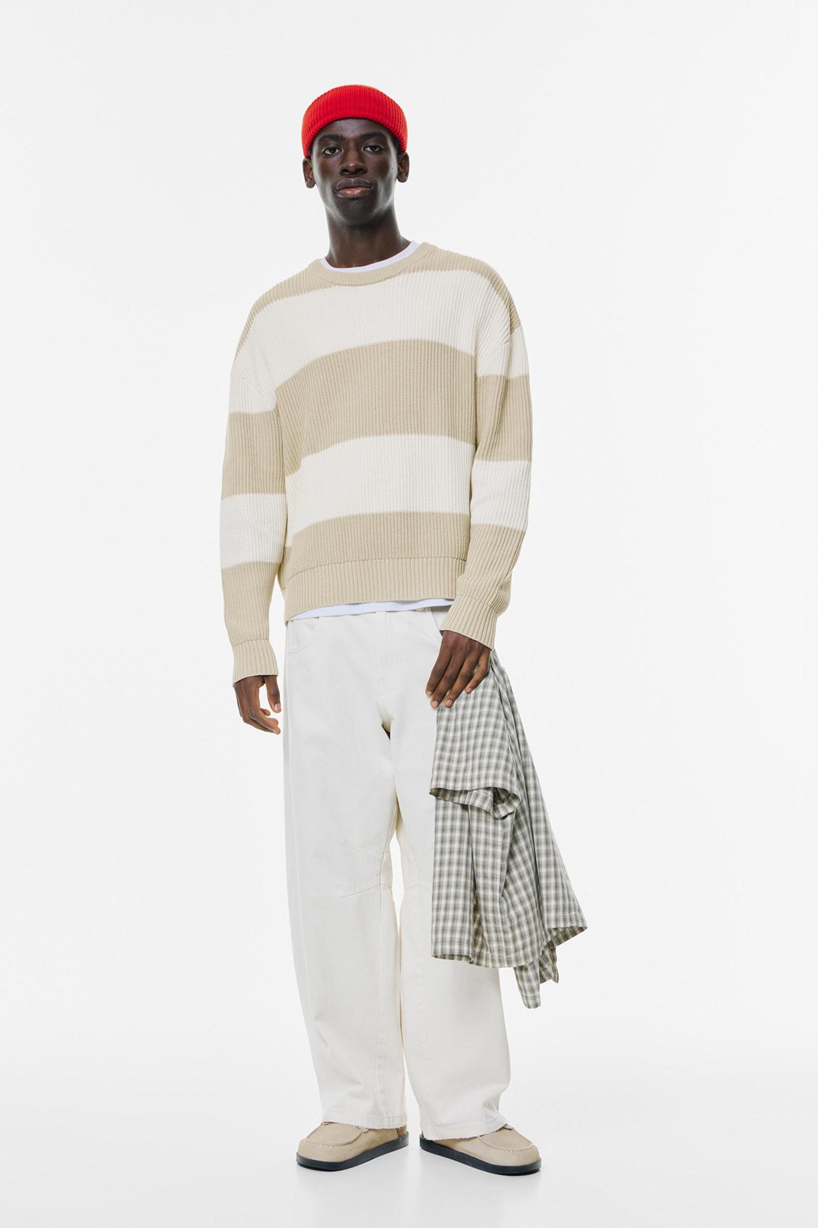 Acid wash knit jumper Product Image