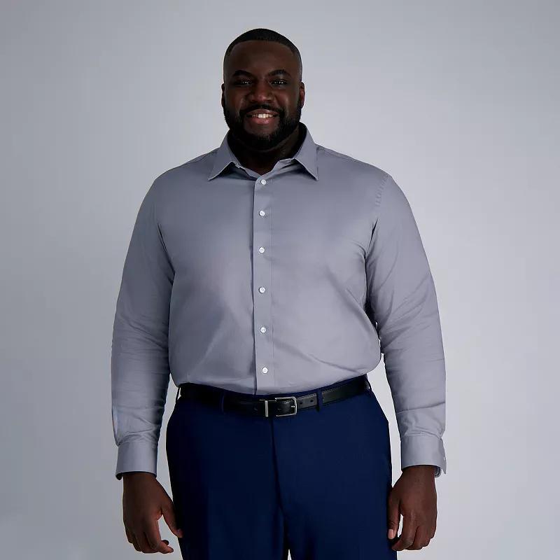 Big & Tall Haggar Premium Comfort Wrinkle Resistant Dress Shirt, Mens Product Image