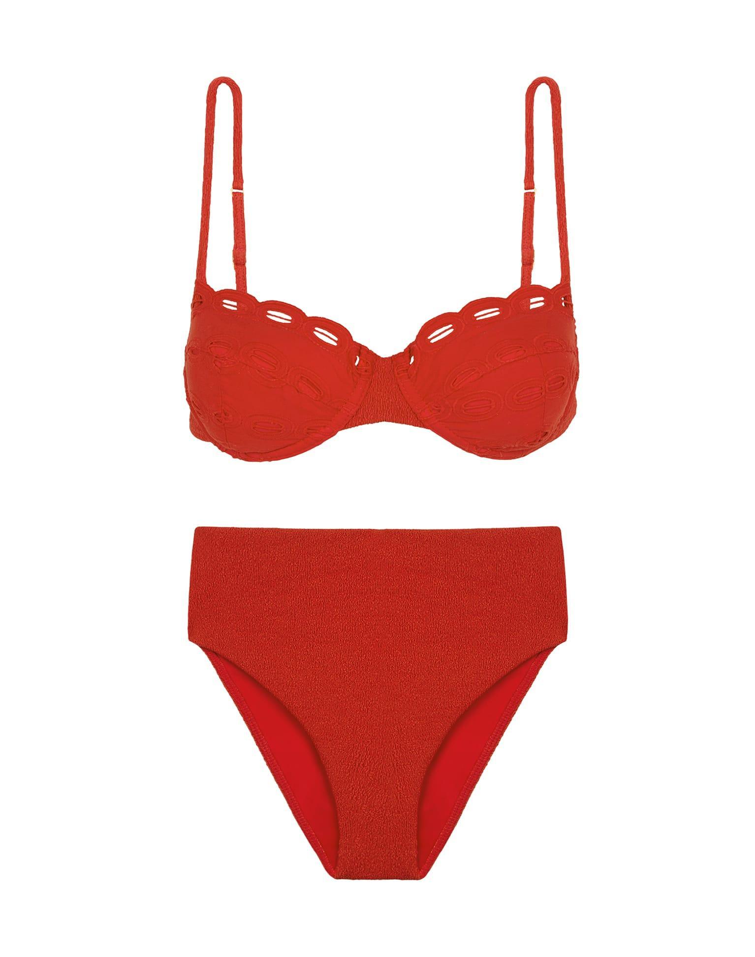 Firenze Bela Hot Pant Bottom - Ruby Product Image