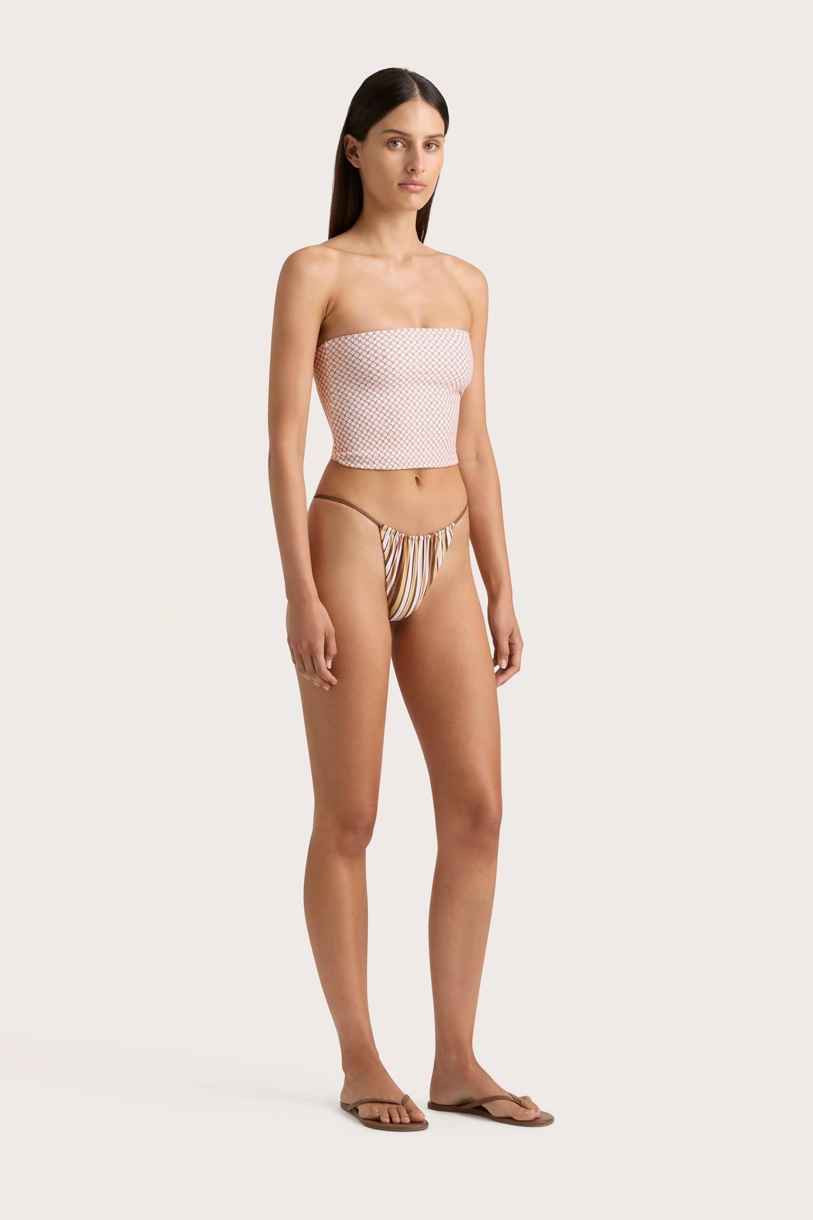 Jean Swim Top Oliander Blush - Final Sale Product Image