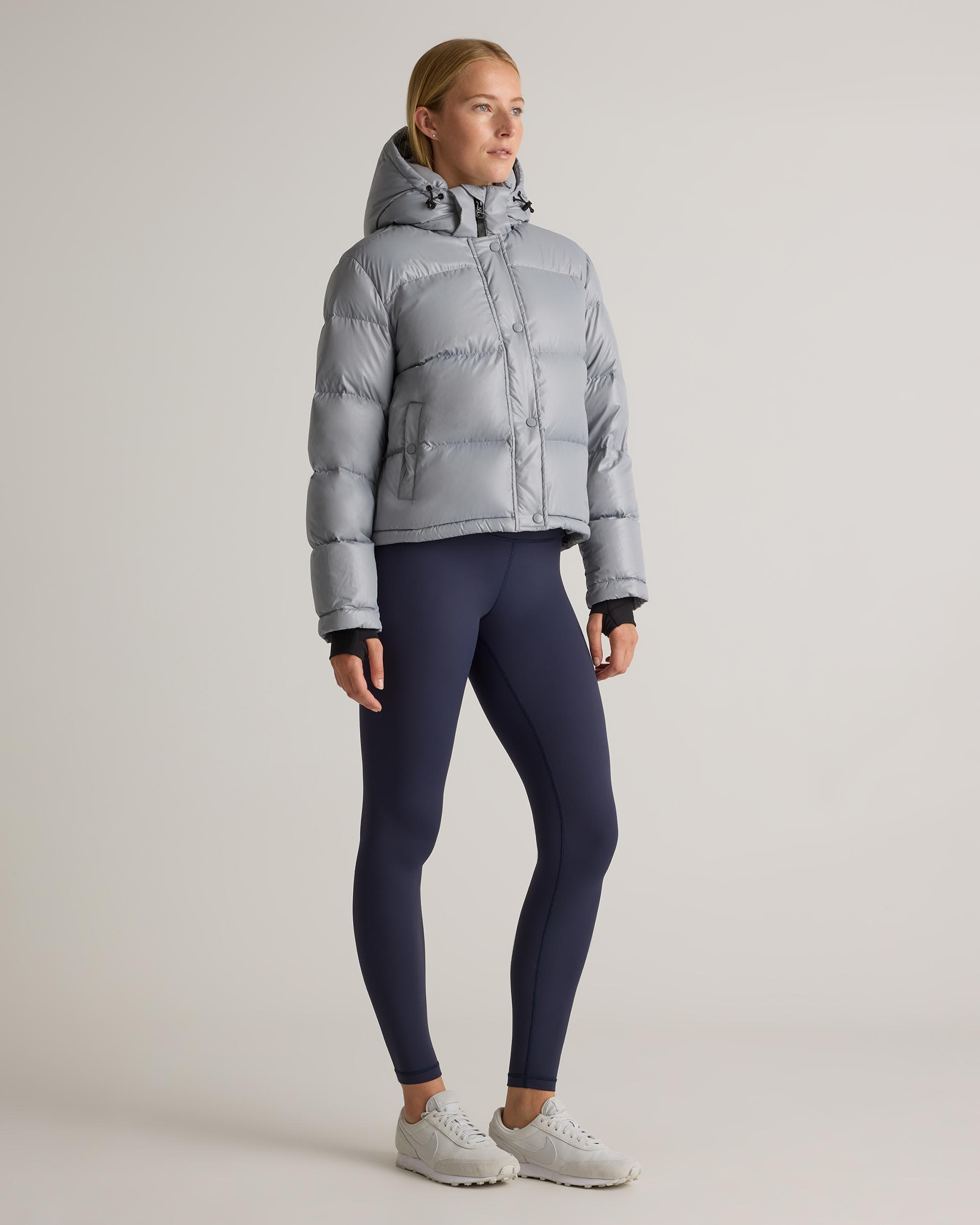 Quince | Women's Responsible Down Cropped Puffer Jacket Recycled Polyester Product Image