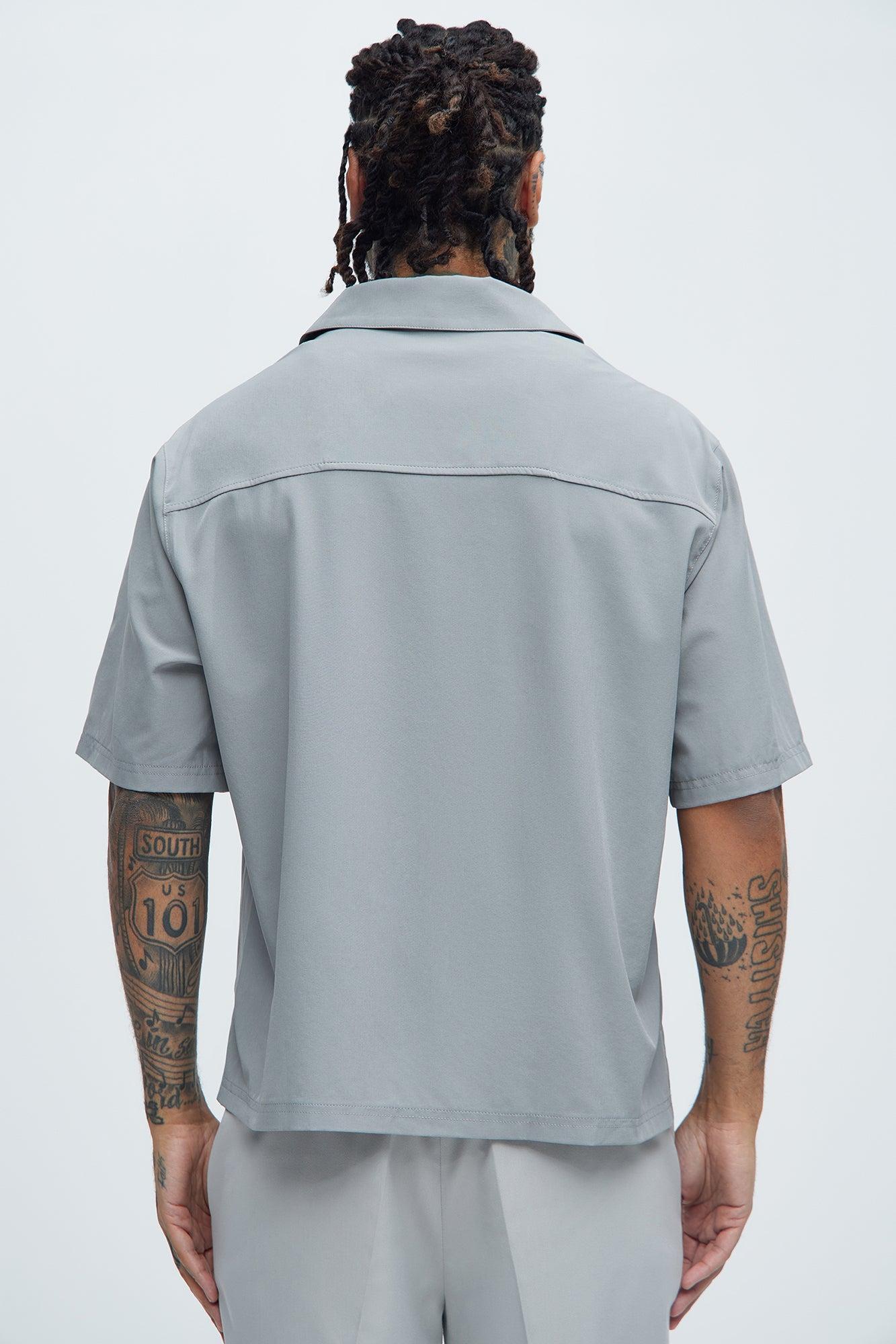 Saints Graphic Shirt - Grey Product Image