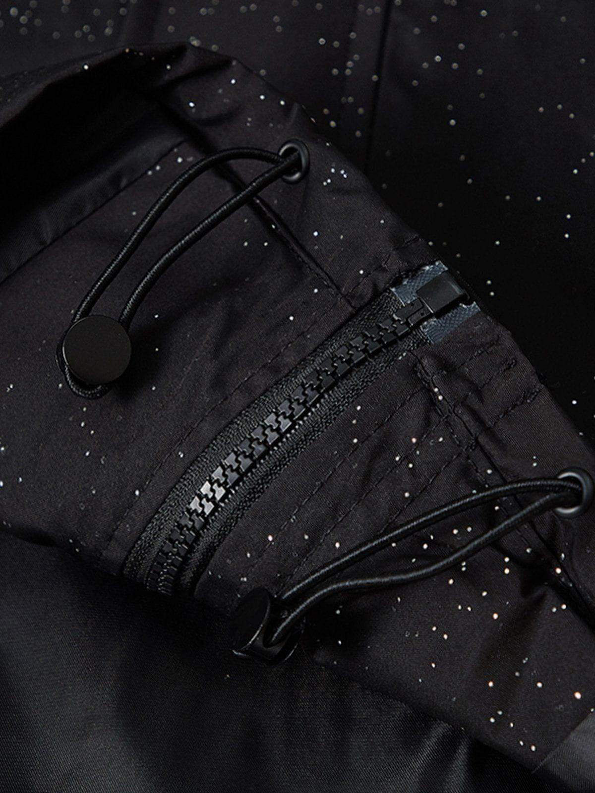 Aelfric Eden Hotfix Rhinestones Hooded Jacket Product Image