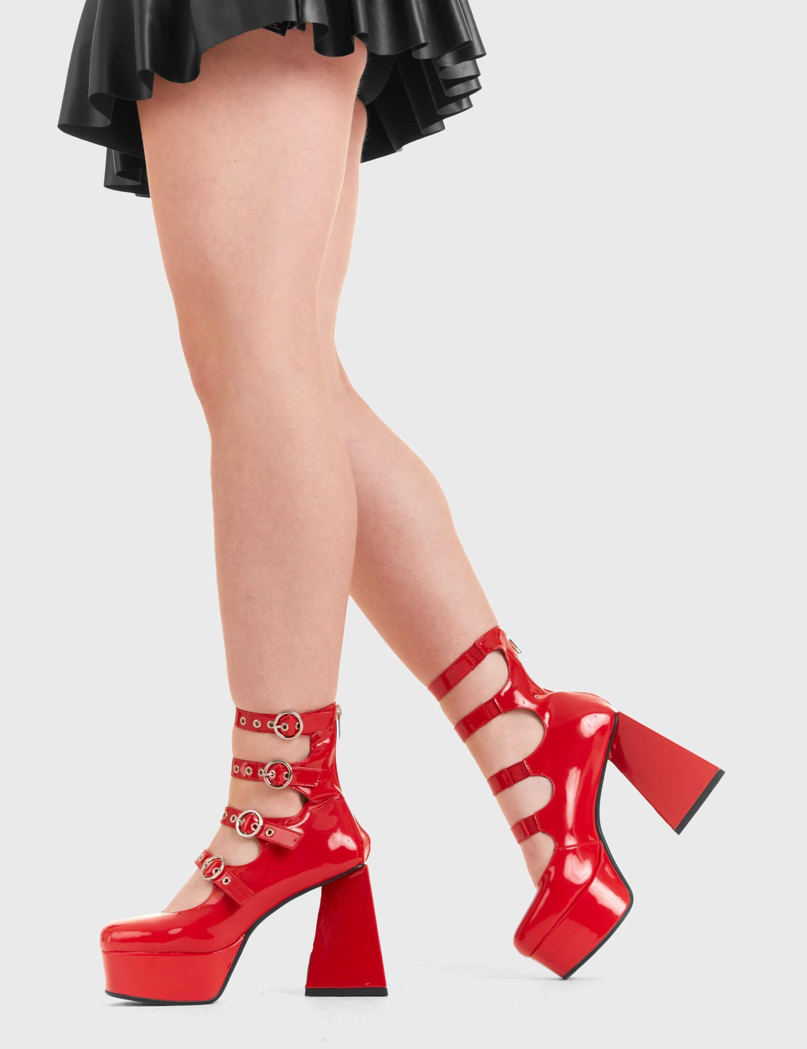 True Romance Platform Heels Product Image