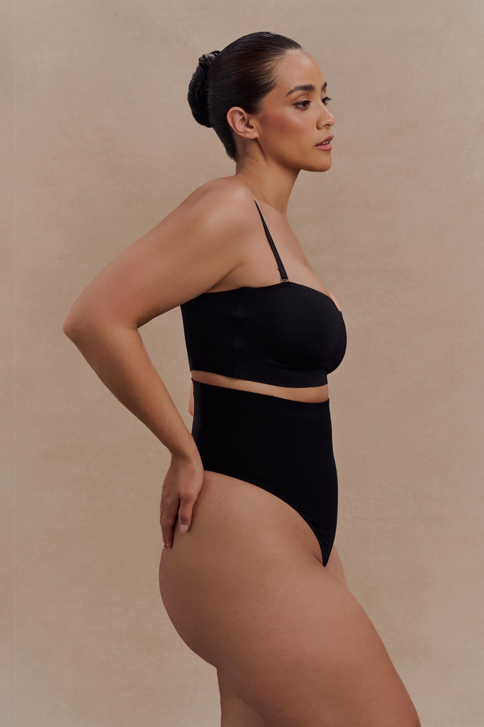 Saria High Waist Shapewear Briefs - Black Product Image