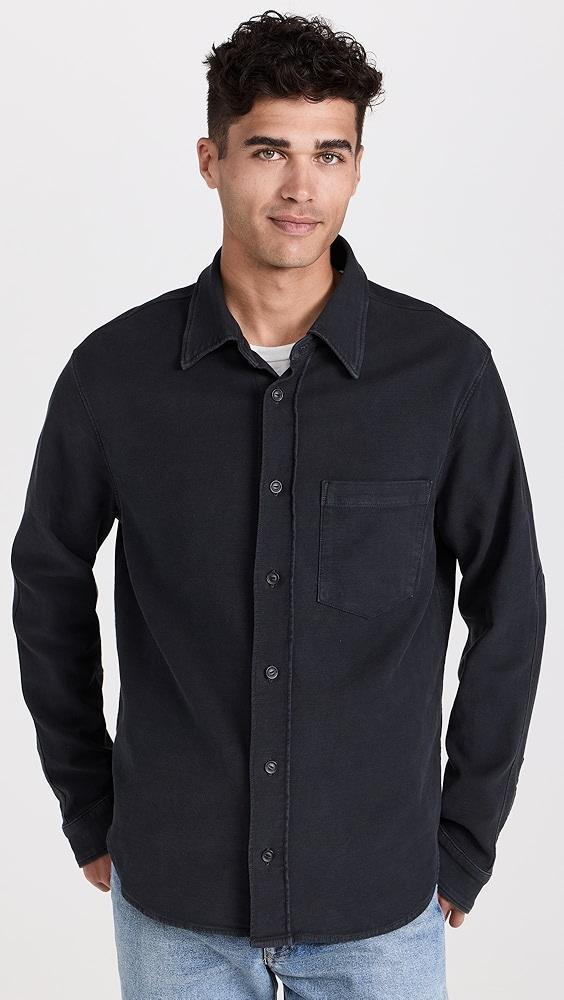 Citizens of Humanity Luca French Terry Bucket Dye Shirt | Shopbop Product Image