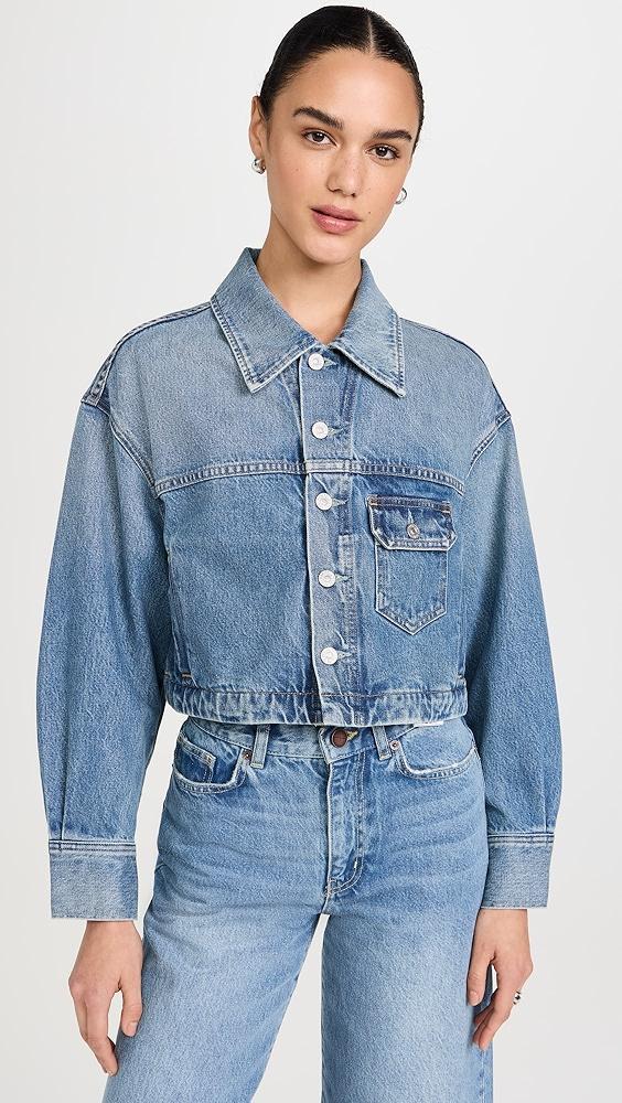 Citizens of Humanity Chantry Crop Boxy Regenerative Cotton Jacket | Shopbop Product Image