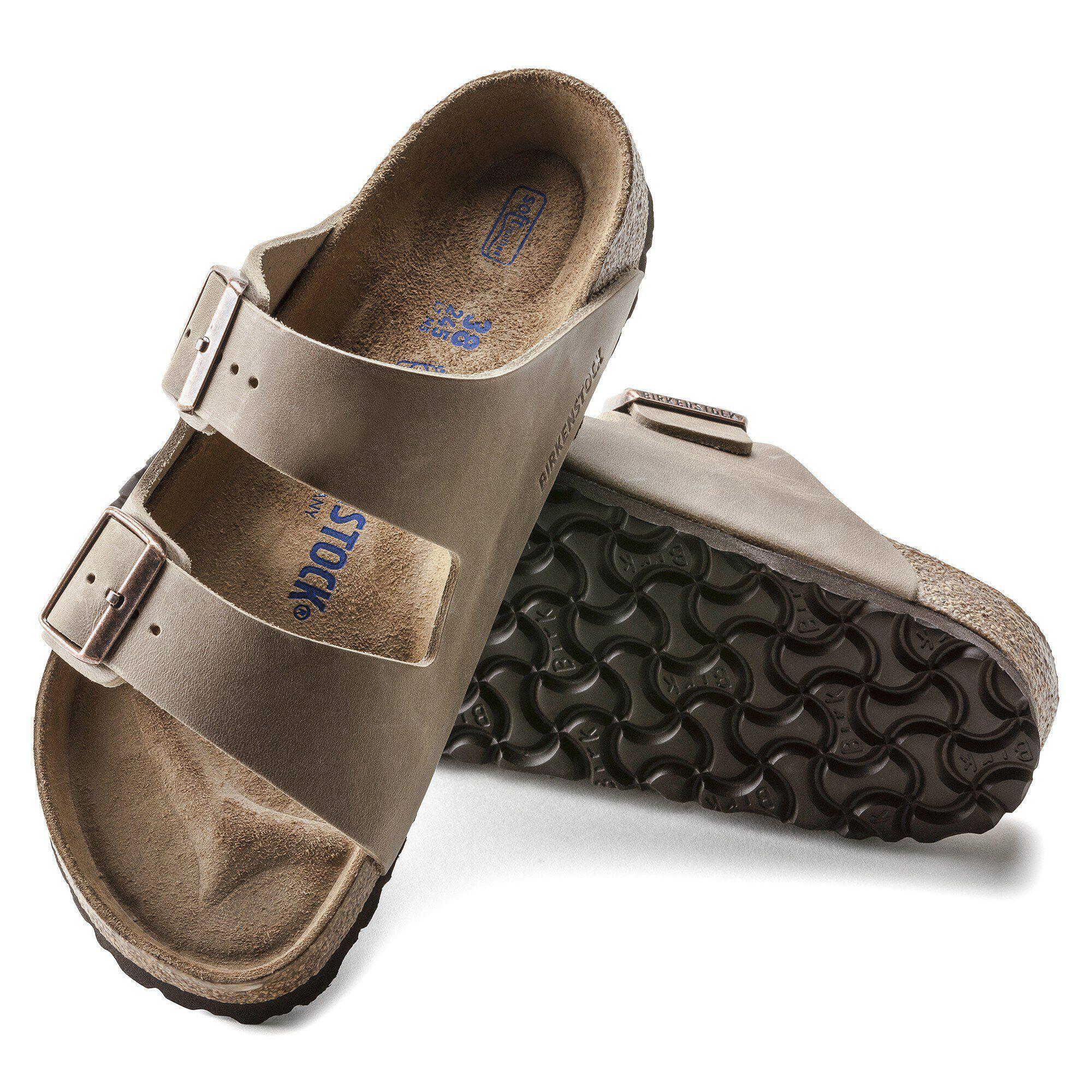 Arizona Soft Footbed Oiled Leather Faded Khaki Product Image