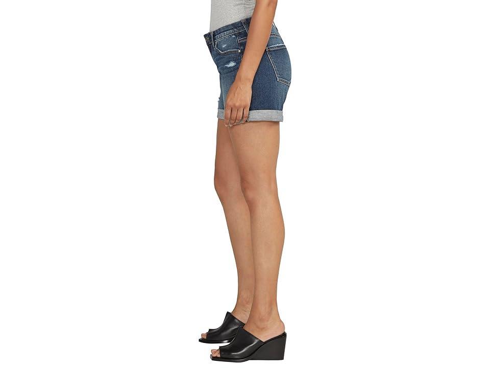 Jag Womens Alex Mid Rise Boyfriend Shorts Product Image