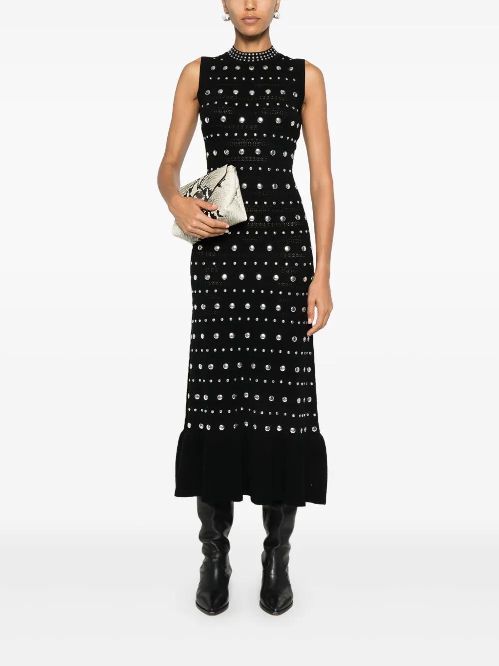 studded knit maxi dress Product Image