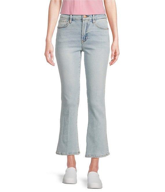 Dear John Jeanne Stretch Denim High Rise Ankle Length Flare Jeans Product Image