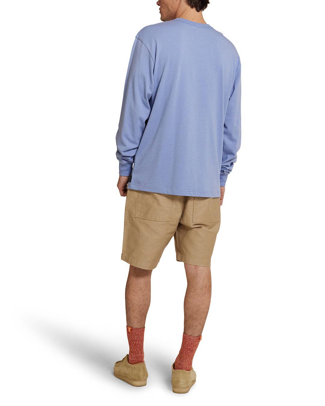 Docker Long Sleeve Cordura Tee - Forever Blue Product Image