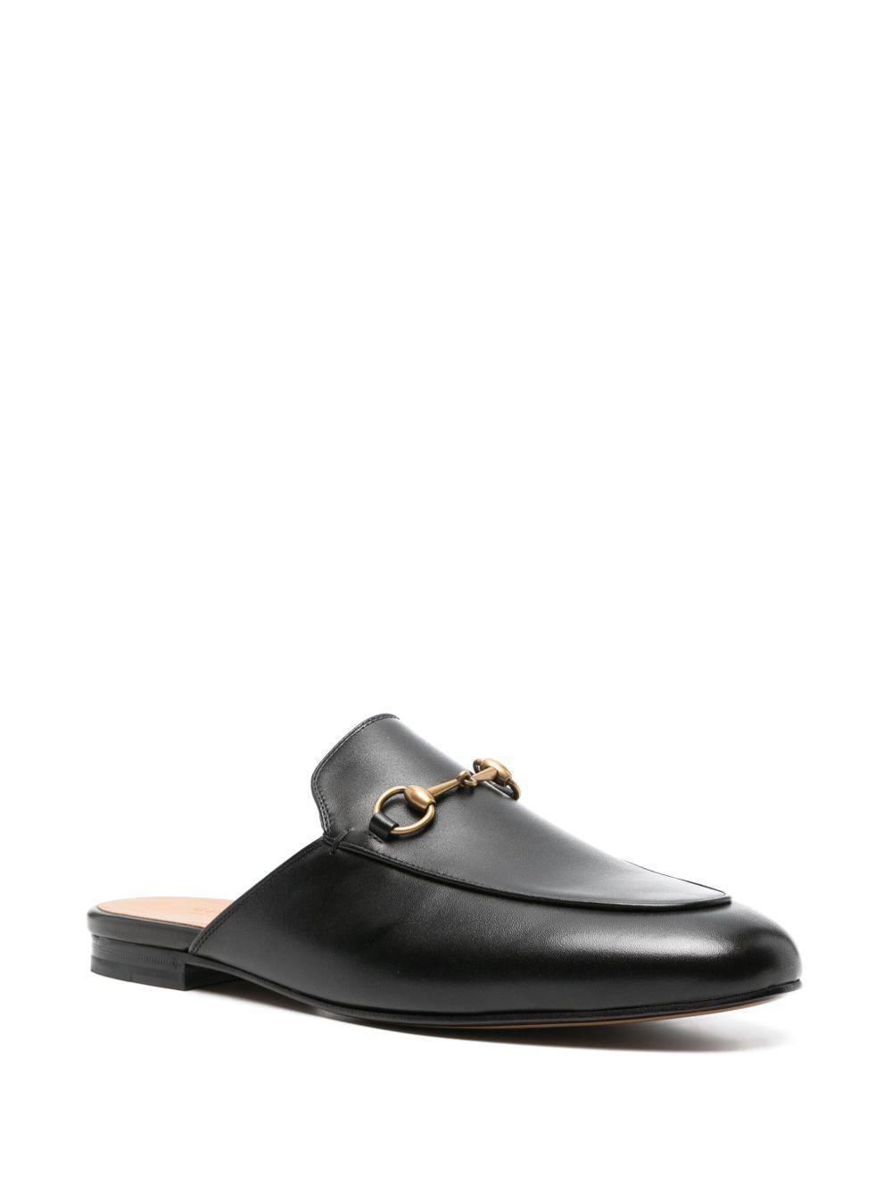Princetown Horsebit-detail leather mules Product Image