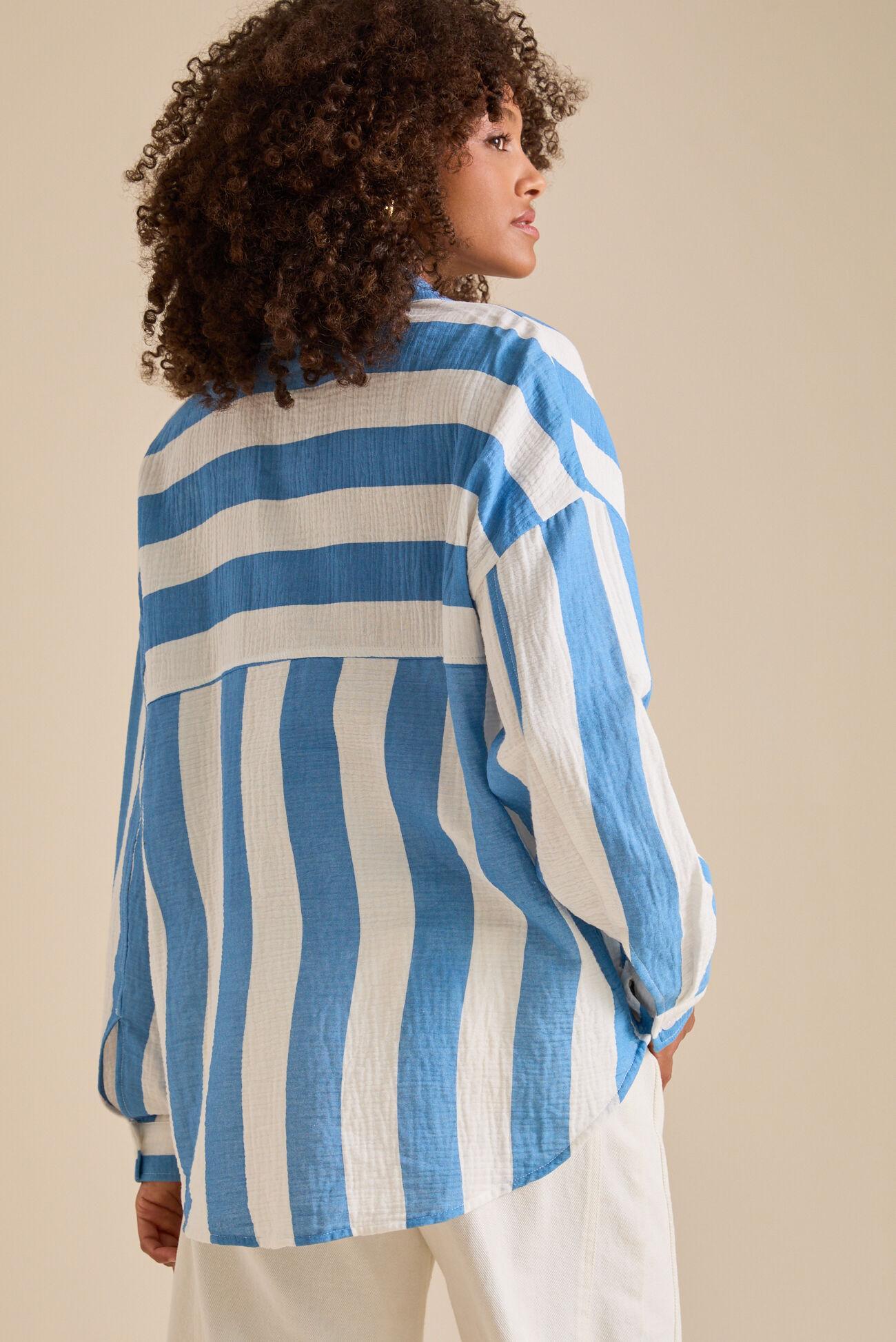 Emilie Long Sleeve Linen Top Product Image