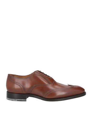 ETRO Man Lace-up Shoes Brown Size 6 Leather Product Image