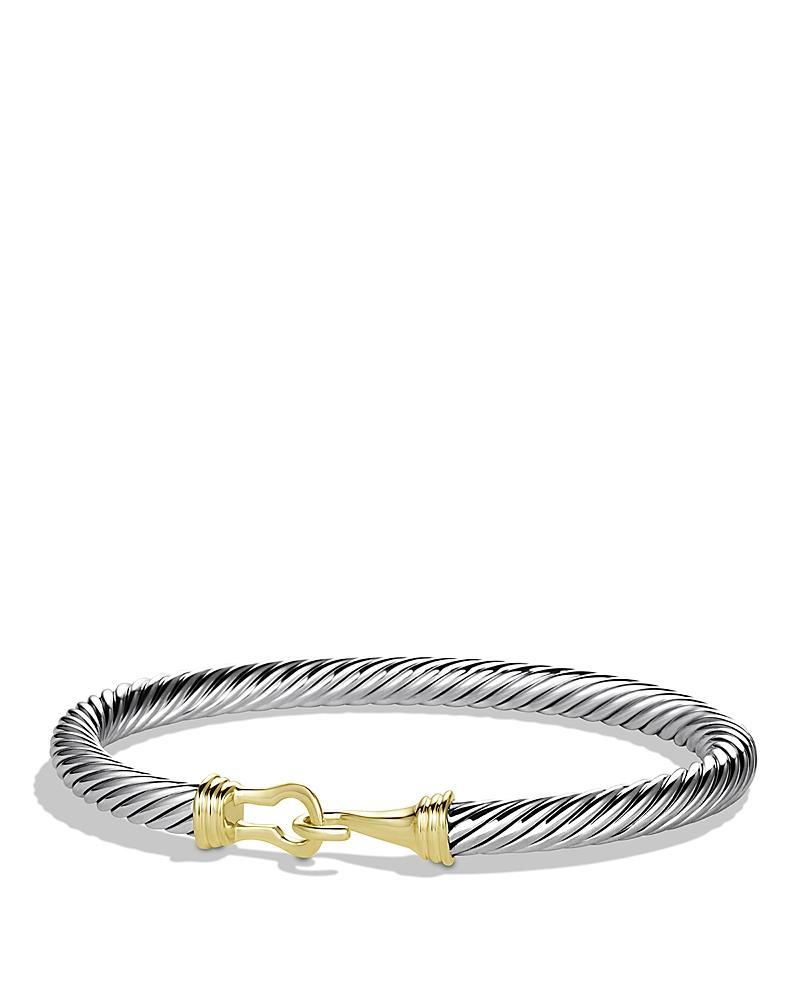 David Yurman Cable Buckle Bracelet with Gold Product Image