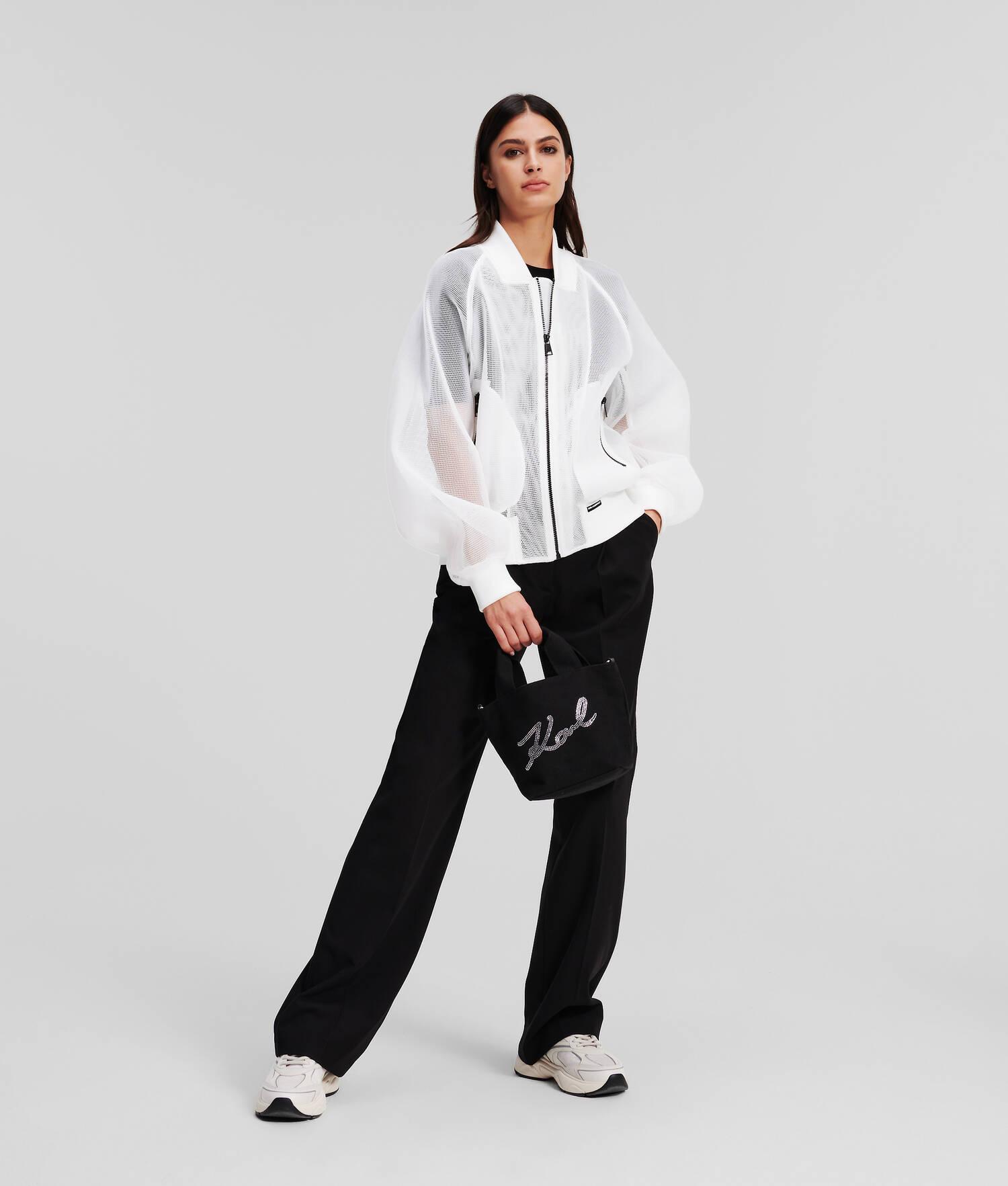 MESH BOMBER JACKET Product Image