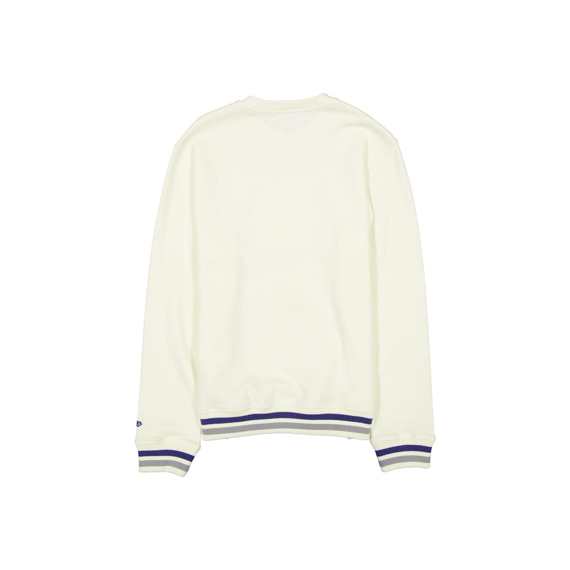 Houston Astros Throwback Chrome White Crewneck Male Product Image