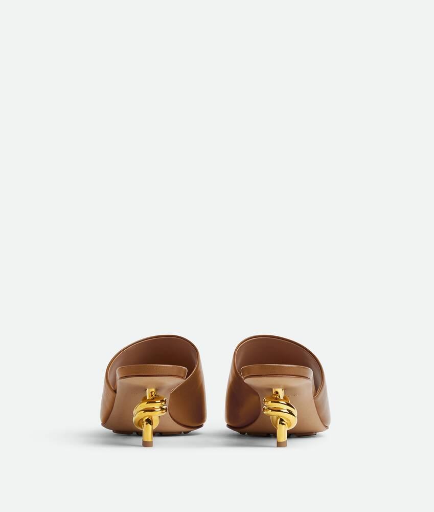 Women's Knot Mule in Wood Product Image