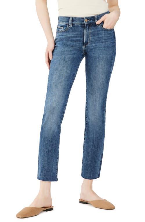 DL1961 Mara Mid Rise Ankle Straight Jeans in Chancery Product Image