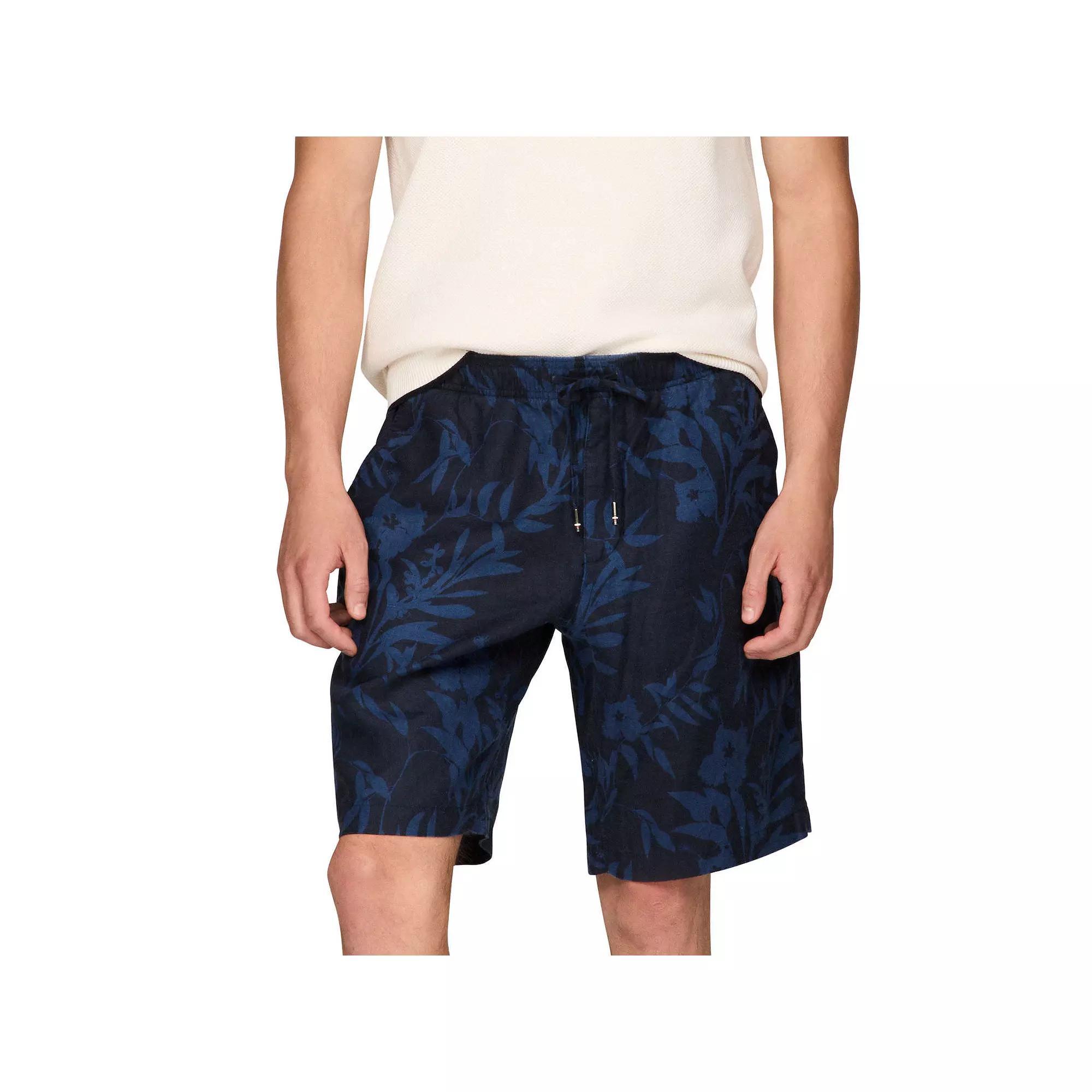 Men's Tommy Hilfiger Linen Floral Shorts, Size: 38, Desert Product Image