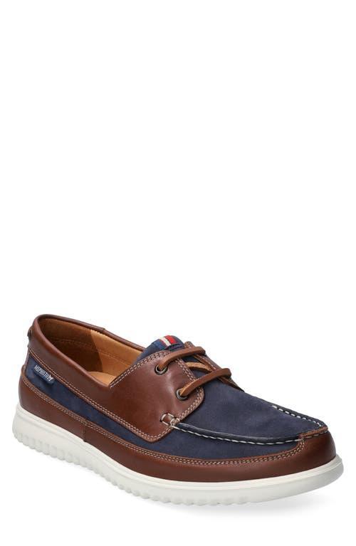 Mens Trevis Leather Boat Shoes Product Image