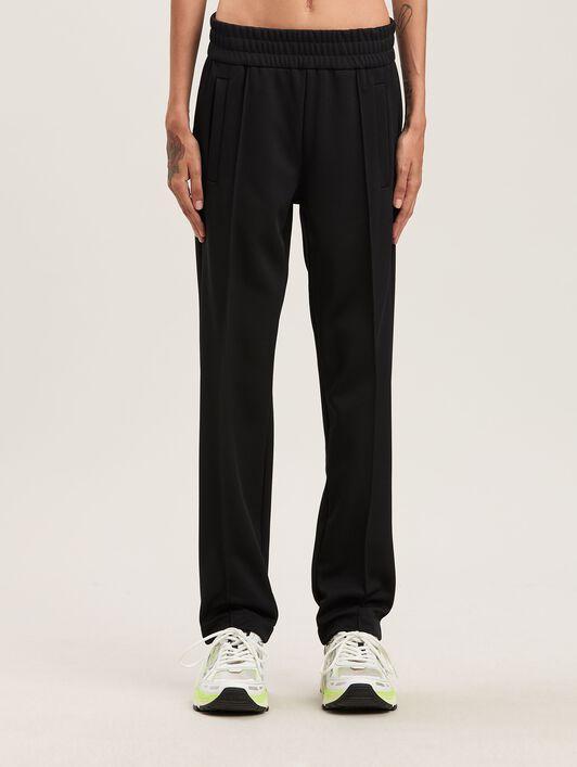 BACK CURVED LOGO TRACK PANTS BLACK - OFF Product Image