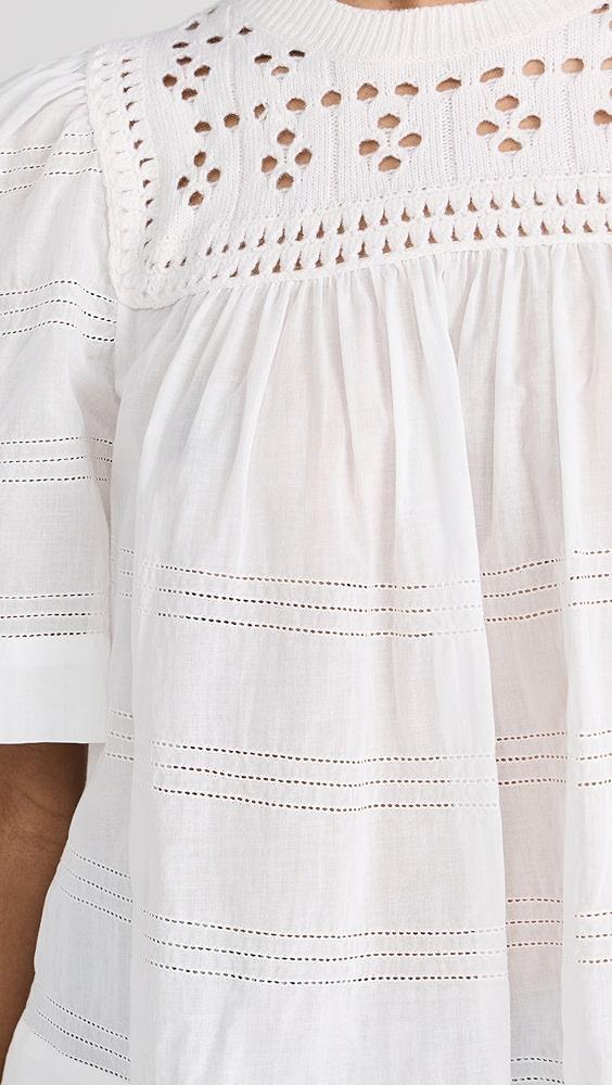 Sea Emile Pointelle Knit Combo Top | Shopbop Product Image