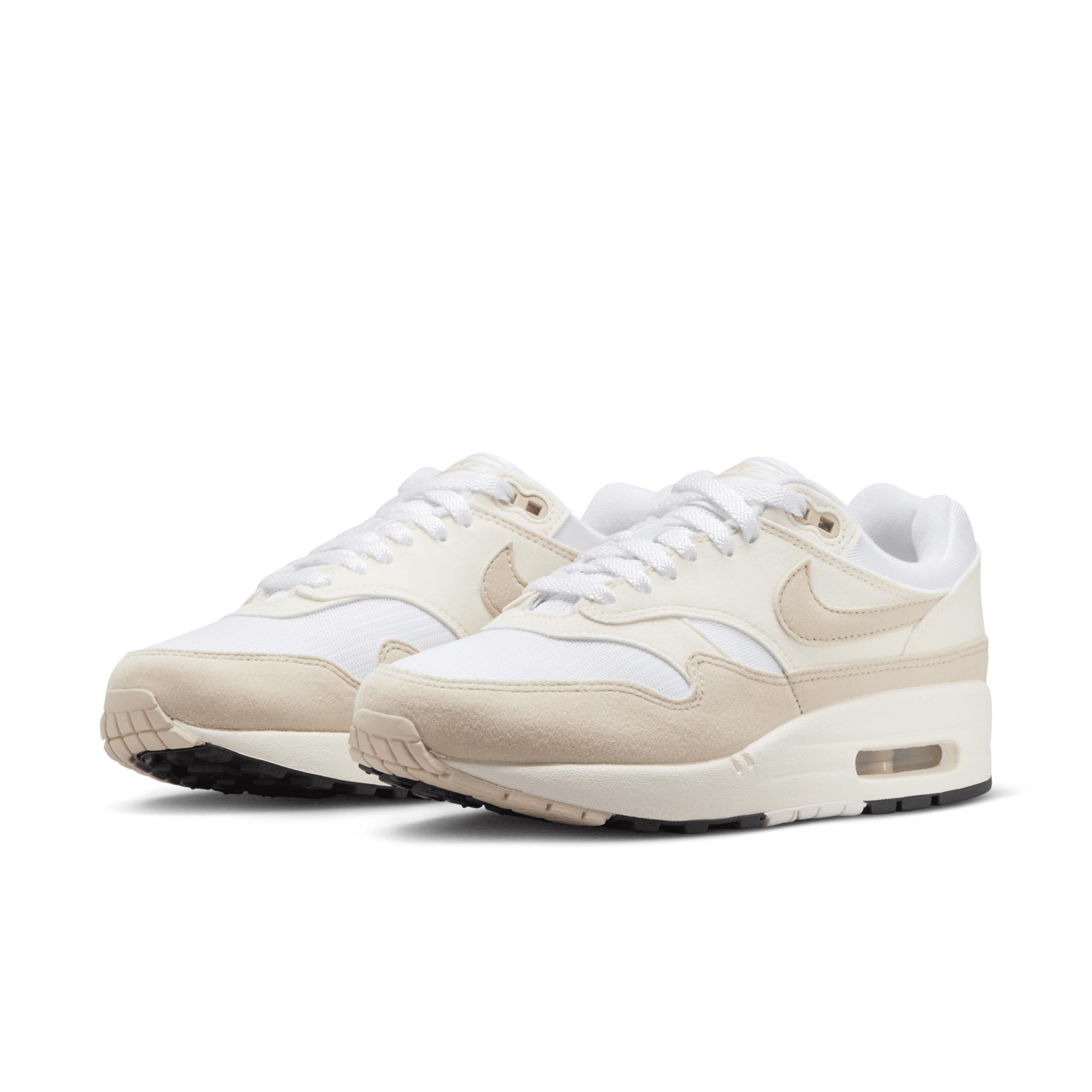 Nike Womens Air Max 1 87 - Shoes Pale Ivory/Sanddrift Product Image