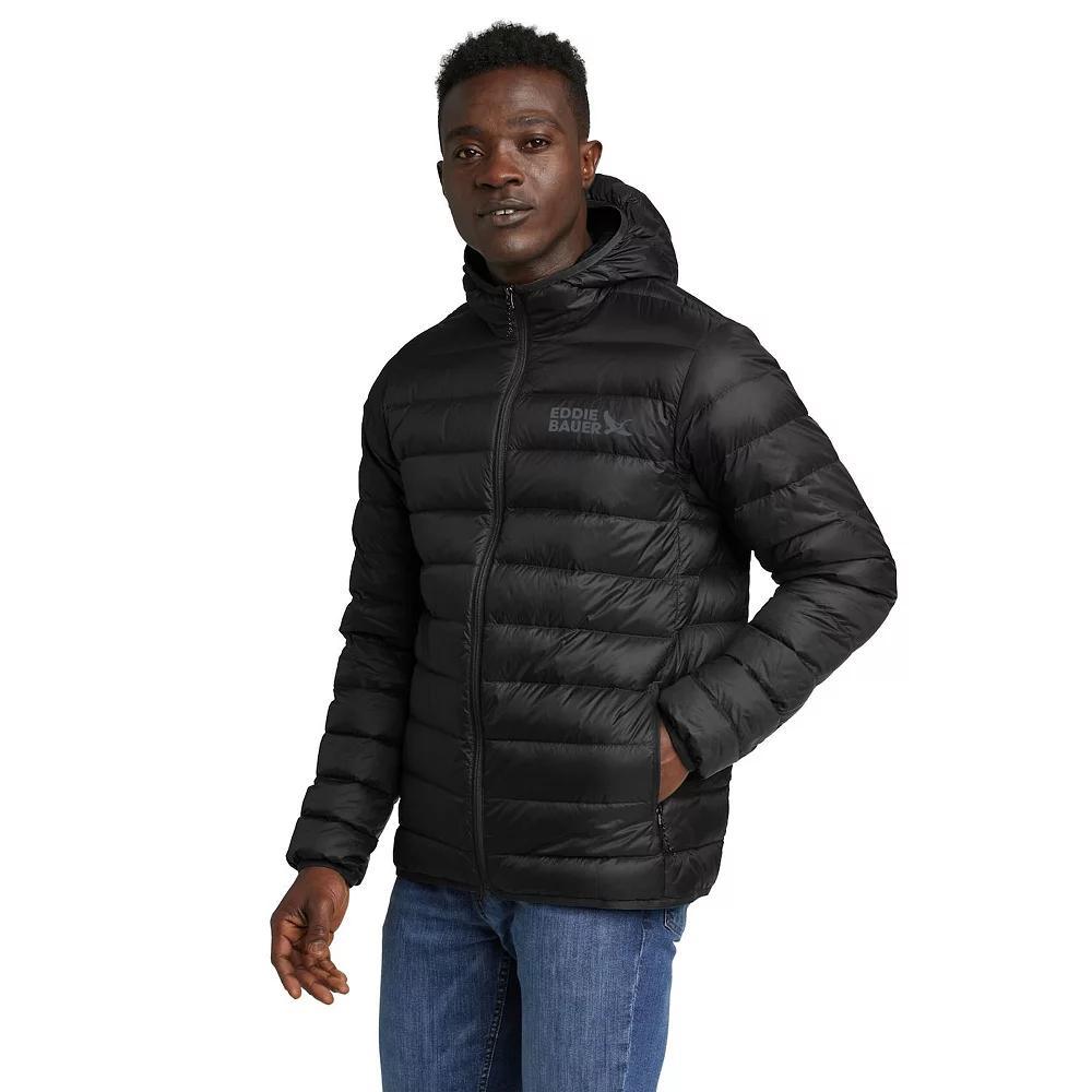 Big & Tall Eddie Bauer Cirruslite Hooded Jacket, Men's, Size: 3XL Tall, Black Product Image