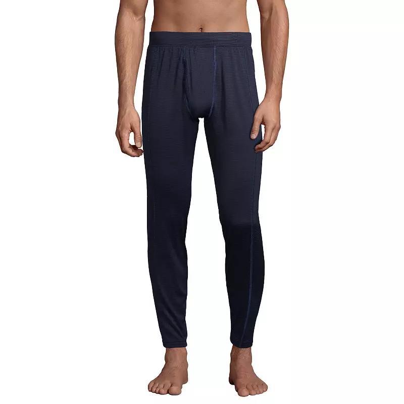 Men's Lands' End Expedition Baselayer Pants, Size: XL, Light Blue Product Image