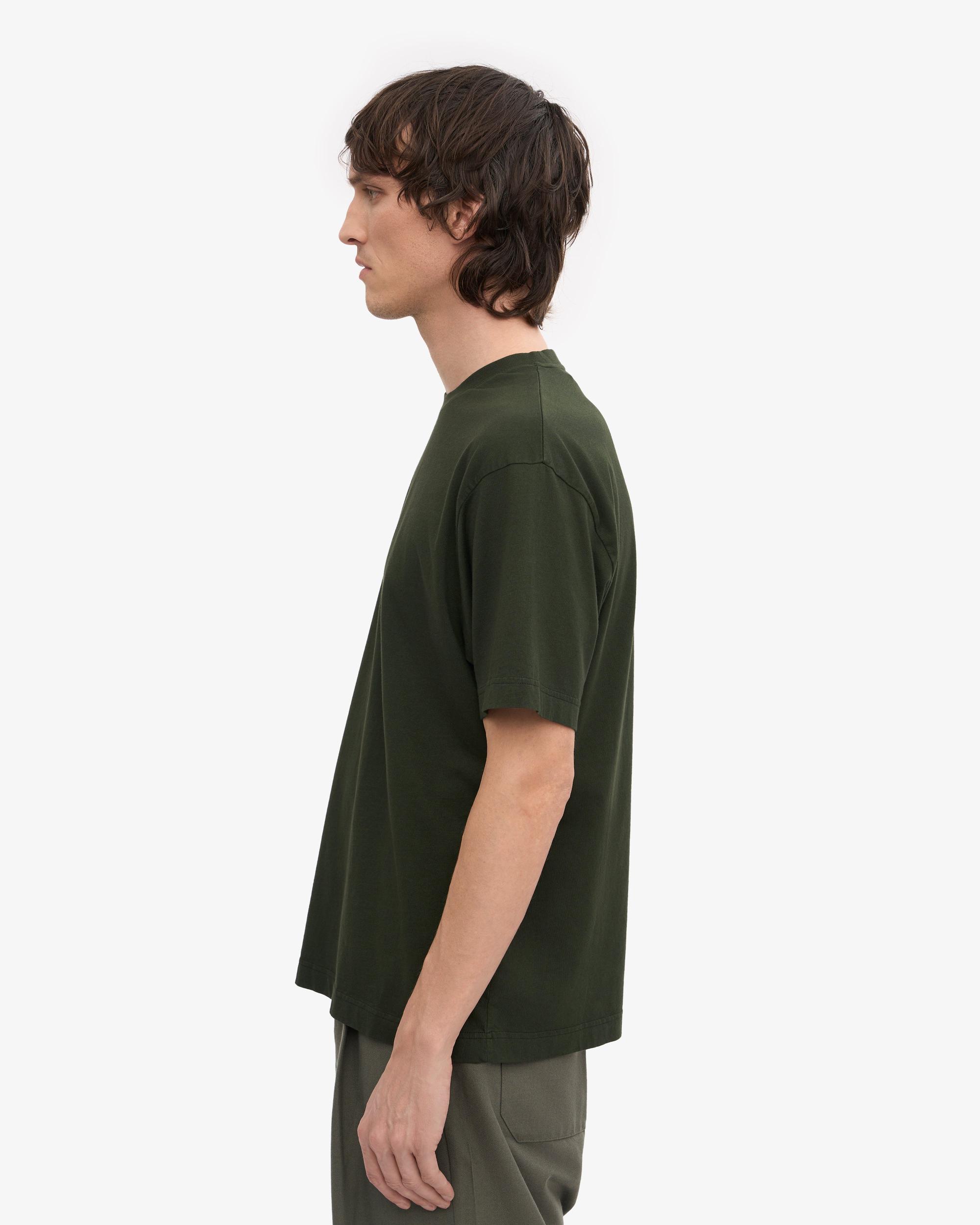 Oversized Organic T-Shirt - Hunter Green Product Image