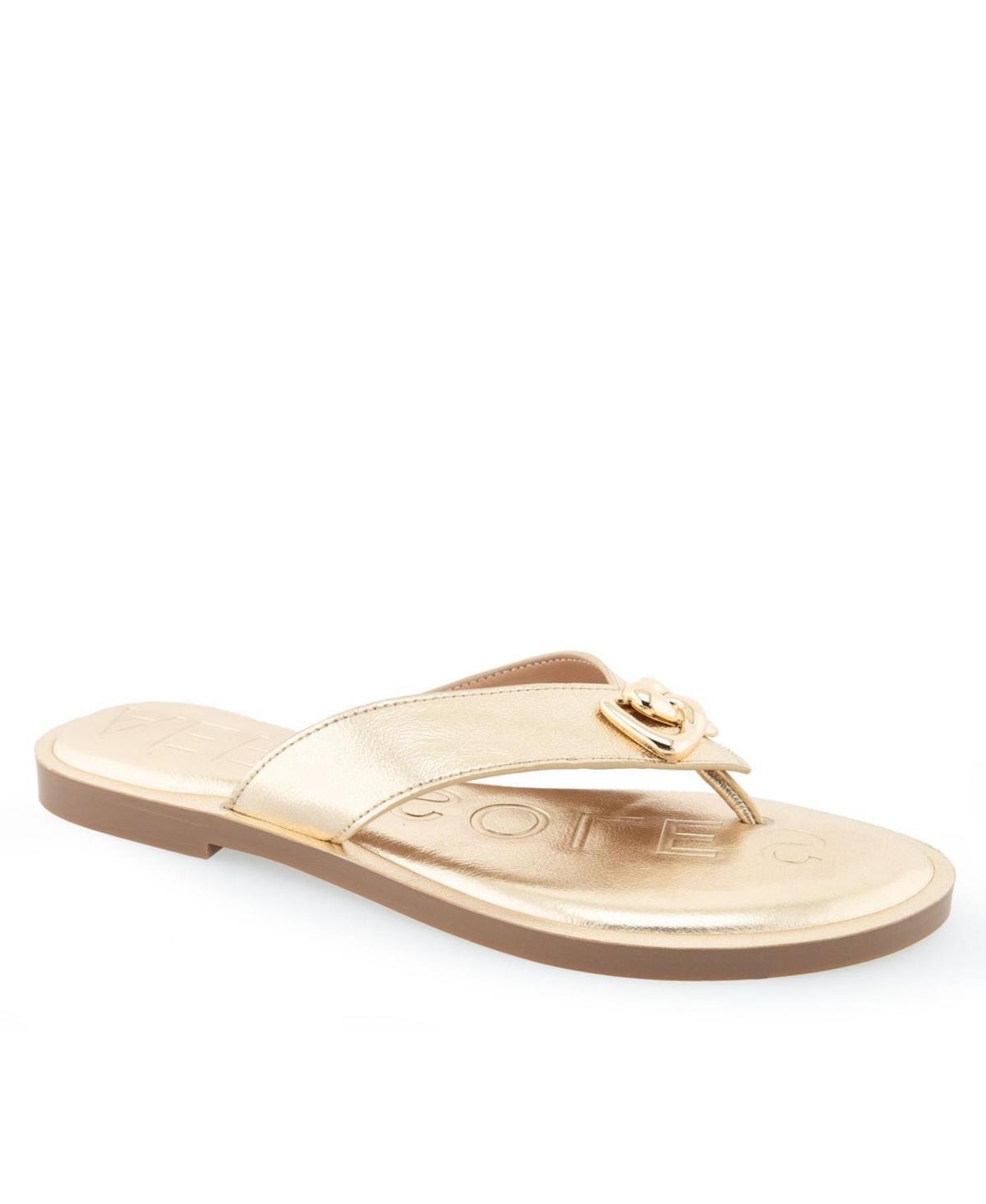 Aerosoles Galen Women's Flip Flop Sandals, Size: 9.5, Blue Pu Product Image