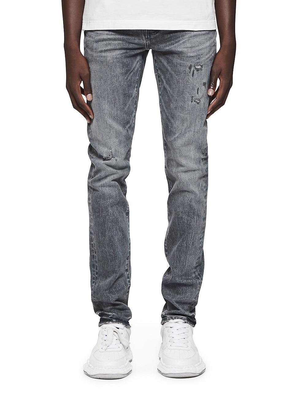 Men's Vintage Distressed Jeans Product Image
