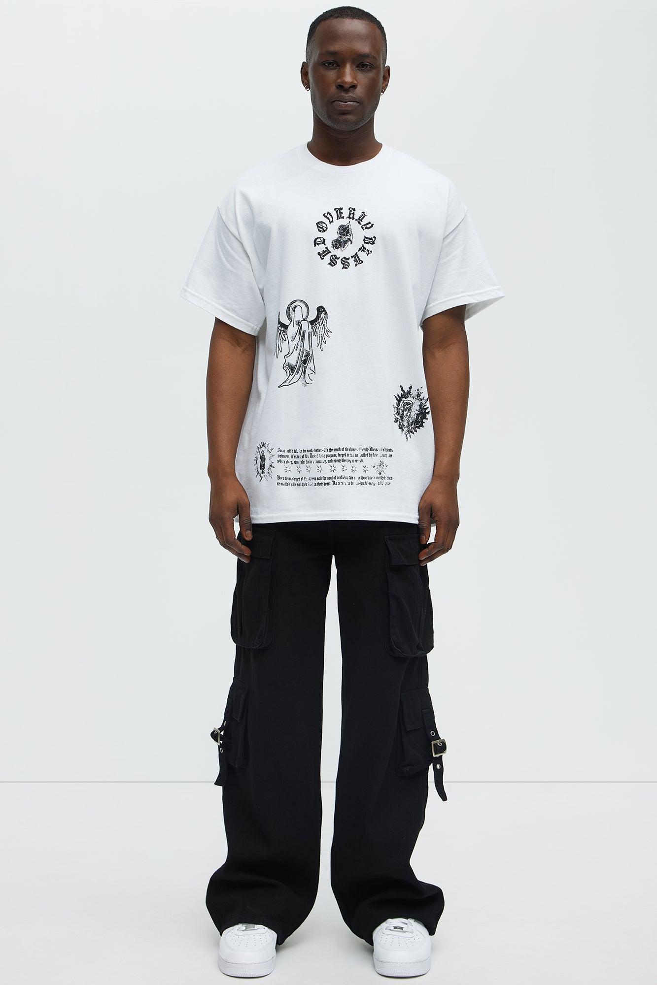 Blessed Worldwide Oversized Short Sleeve Tee - White Product Image