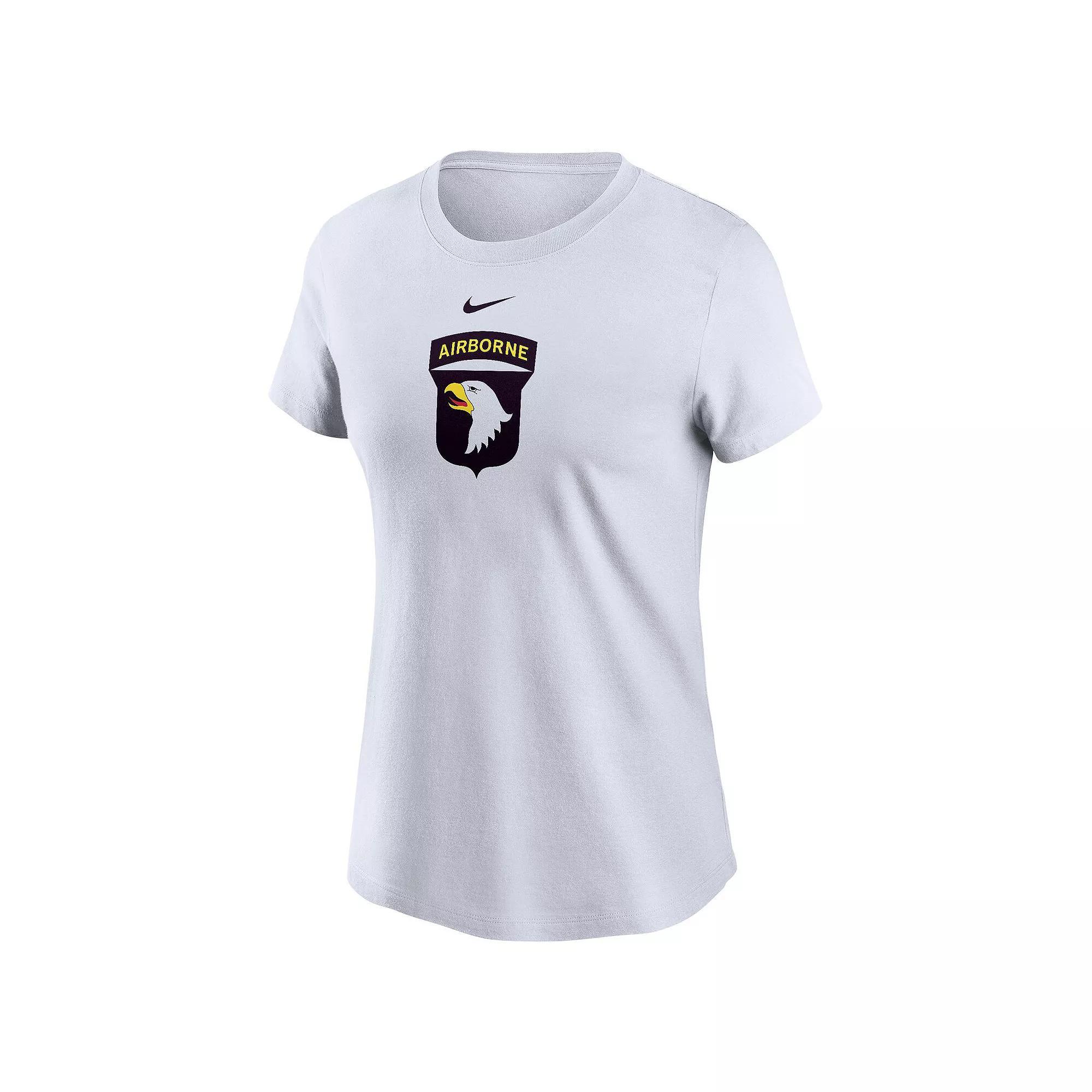 Women's Nike White Army Black Knights 2024 Rivalry Collection Airborne T-Shirt, Size: XL, Nc2 White Product Image