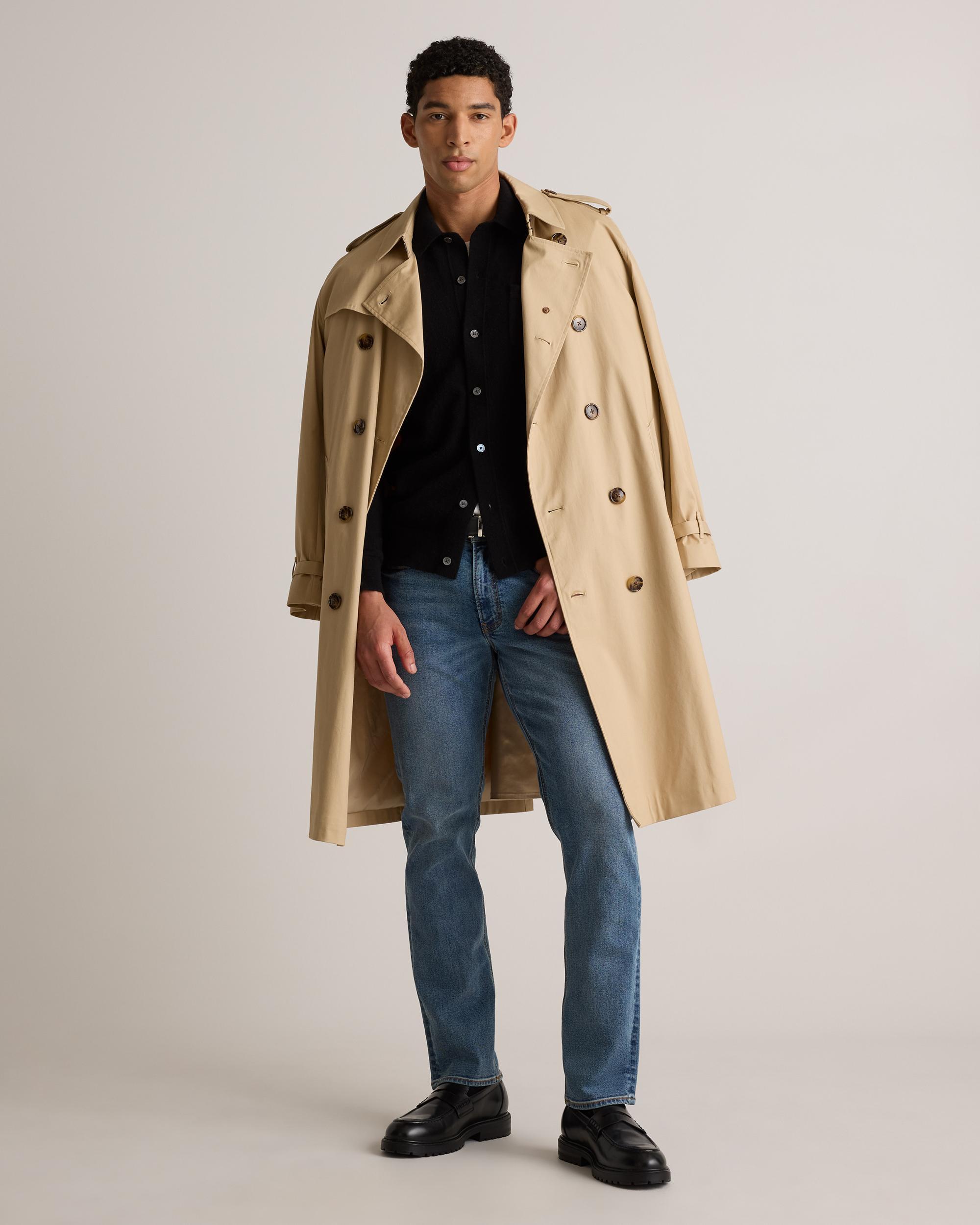 Quince | Men's Mongolian Cashmere Button Down Sweater Product Image